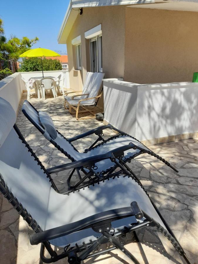 Familien Ferienhaus Vir Croatia 150M Strand Restaurant Einkaufen Екстер'єр фото