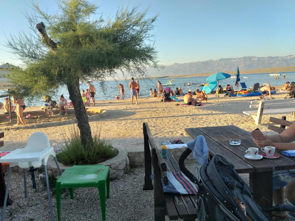 Familien Ferienhaus Vir Croatia 150M Strand Restaurant Einkaufen Екстер'єр фото